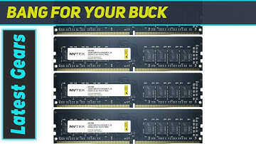 NVTEK 64GB DDR4 2133MHz PC4-17000 Non-ECC UDIMM Kit: The Ultimate Memory Upgrade!