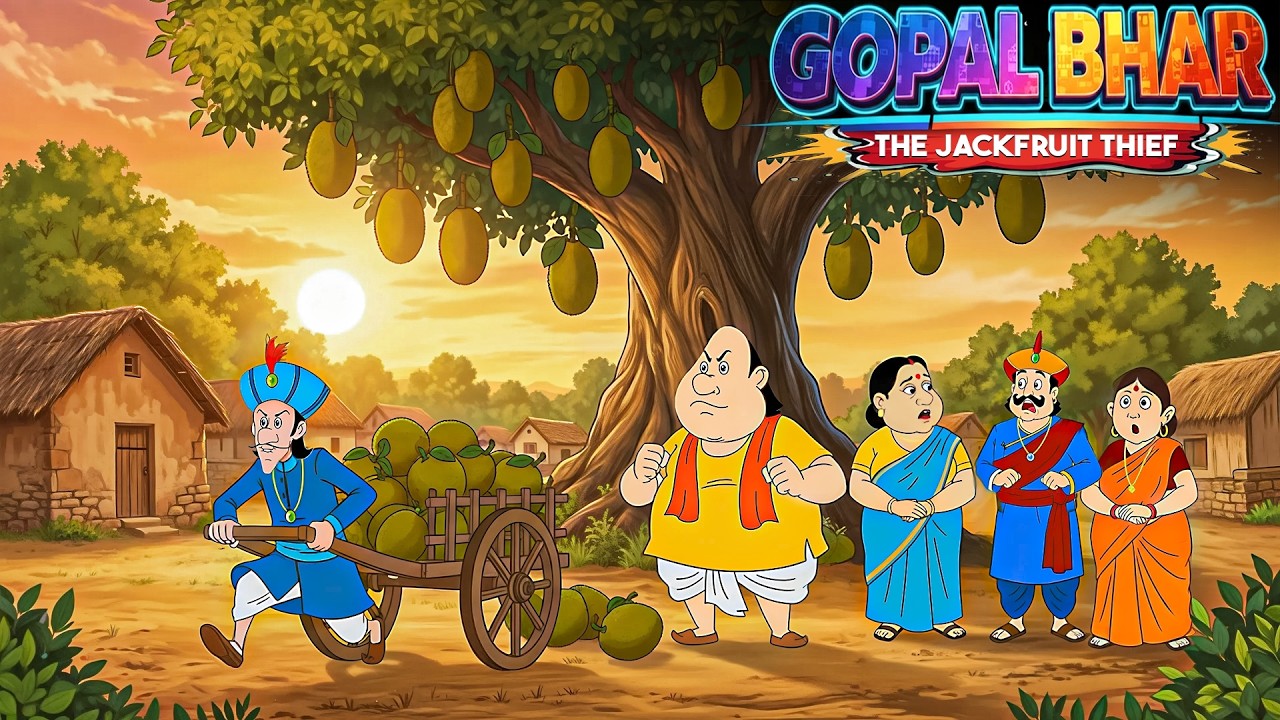 কাঁঠালের কেলেঙ্কারি! 😱🍈😱| Gopal Hunts the Cunning Minister! | Golpo CHOKH