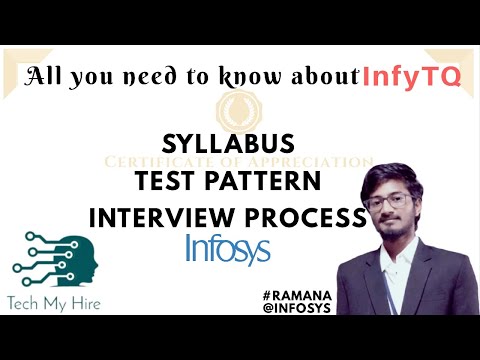 infytq test pattern | infosys | tech my hire