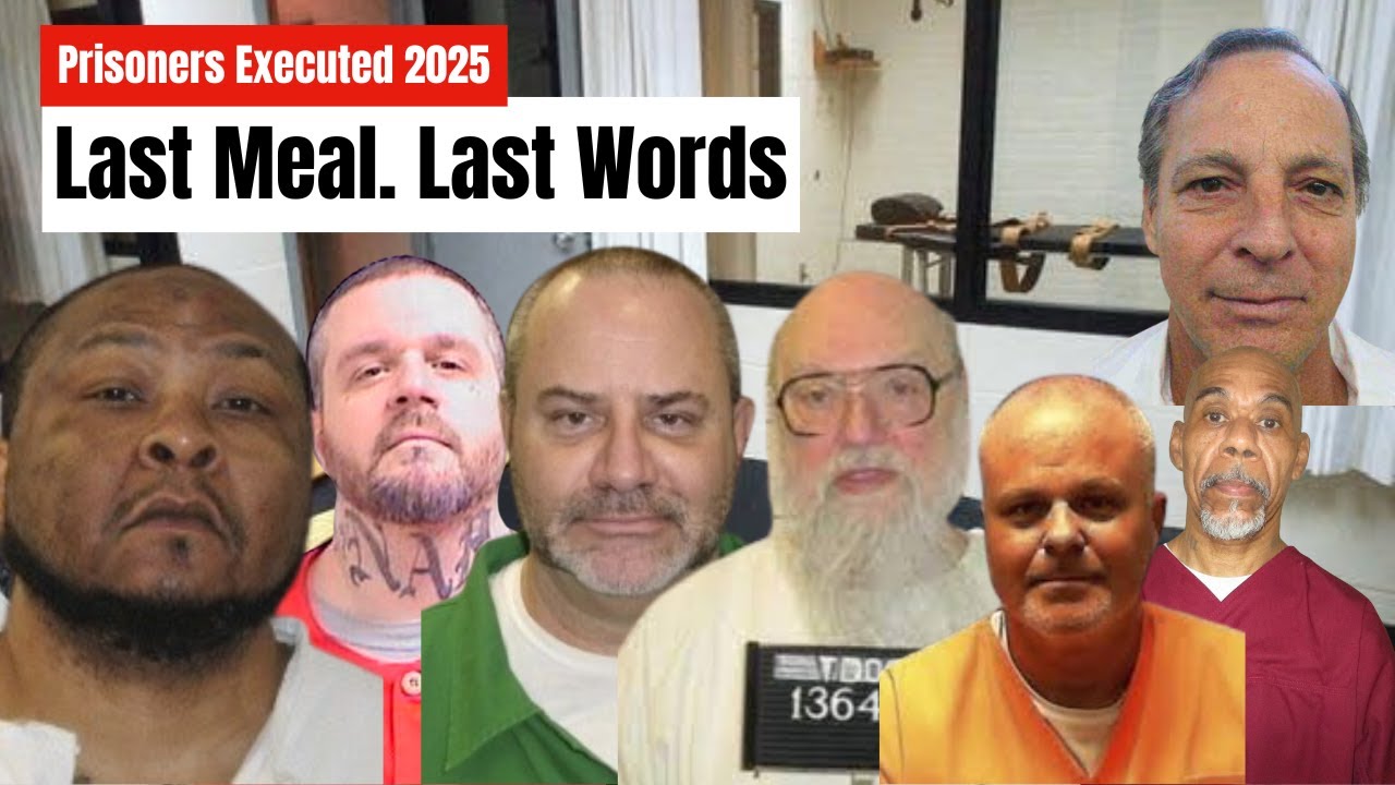 LAST Words of Inmates EXECUTED in 2025