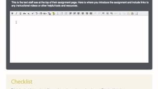 Assignments templates (OutVeo 3.1)