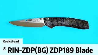 Rockstead Rin Review: Pure Artistry in ZDP-189 Steel#edcknife #edc