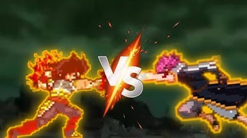 Bardock V3 VS Natsu (all form) in Jump Force Mugen 🔥