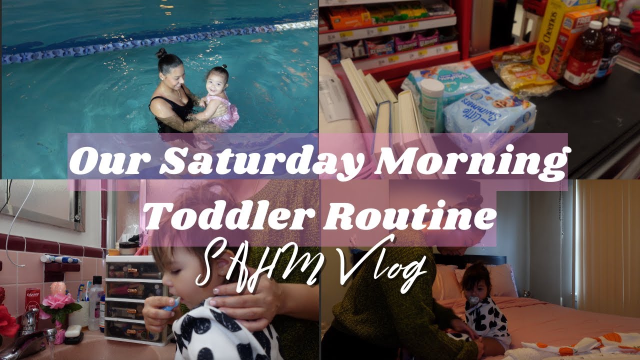 Saturday Morning Toddler Routine | How we stay productive to build ...