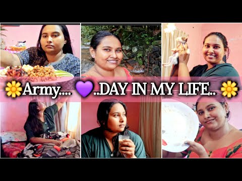 Army.. 💜നിങ്ങൾ ചോദിച്ച Day in my life🌸💜
