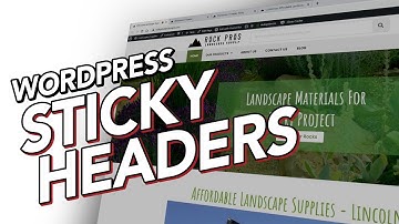 Easiest Tutorial - Wordpress Sticky Header Using Elementor - Free Version