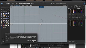 Rhino for Mac WIP 6 | Import PDF by drag & drop