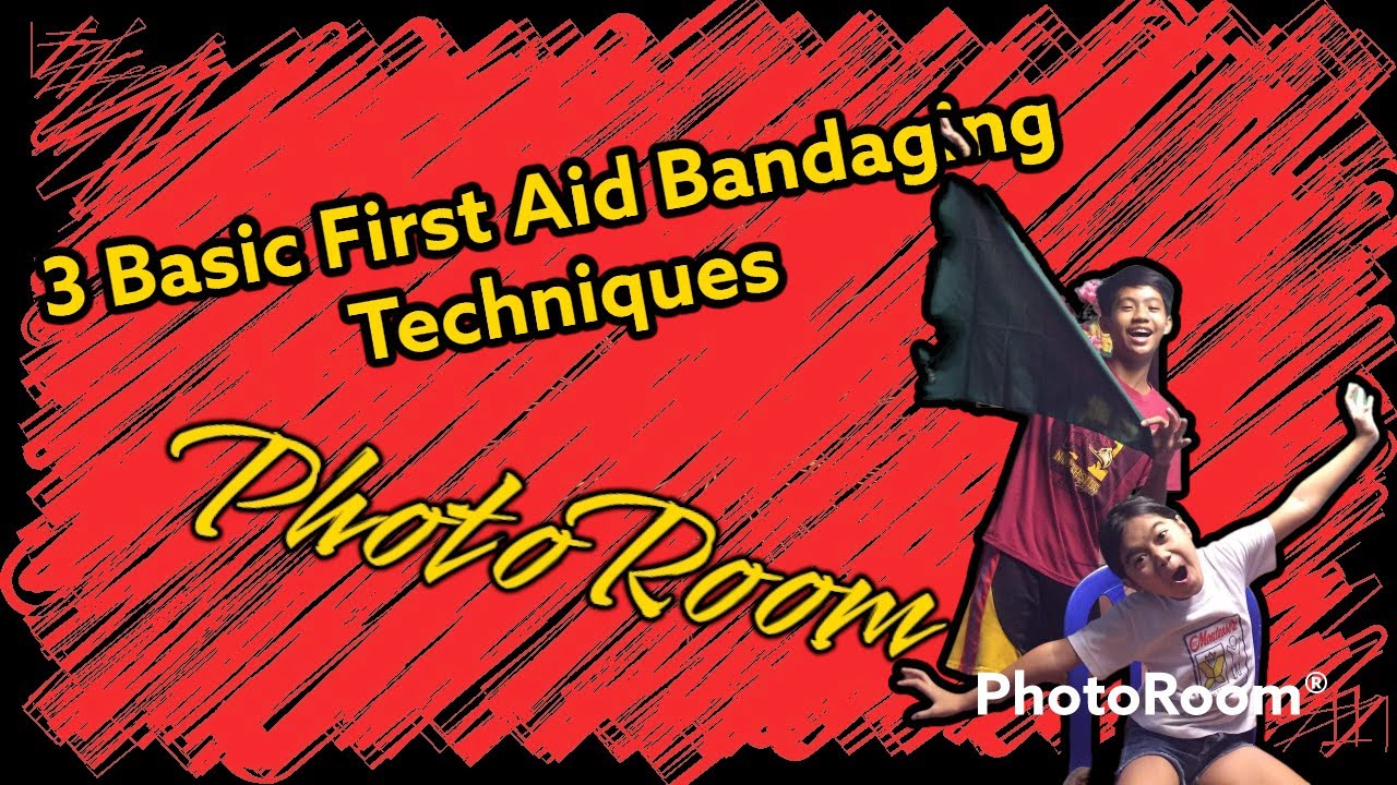 3 Basic First Aid Bandaging Techniques YouTube