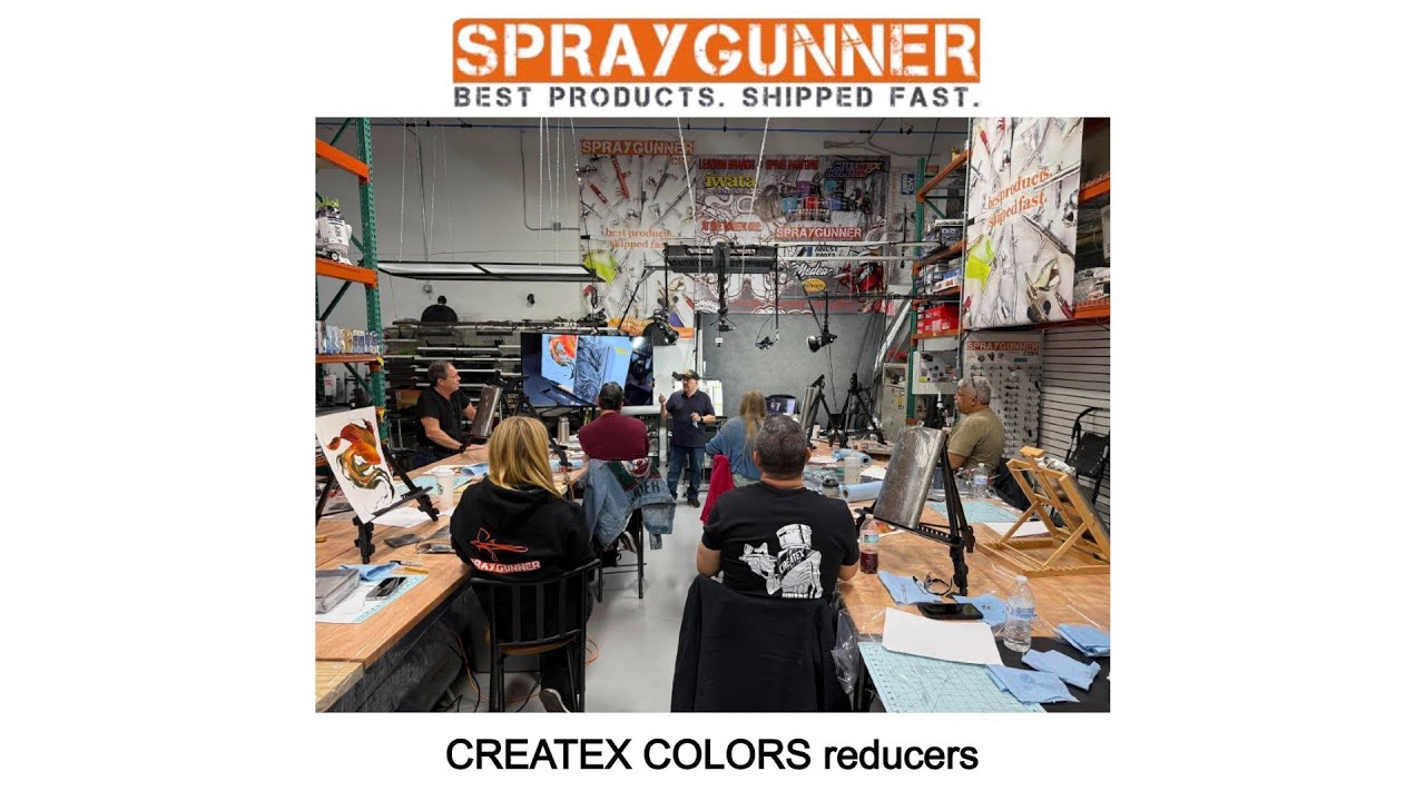 CREATEX COLORS reducers - SprayGunner