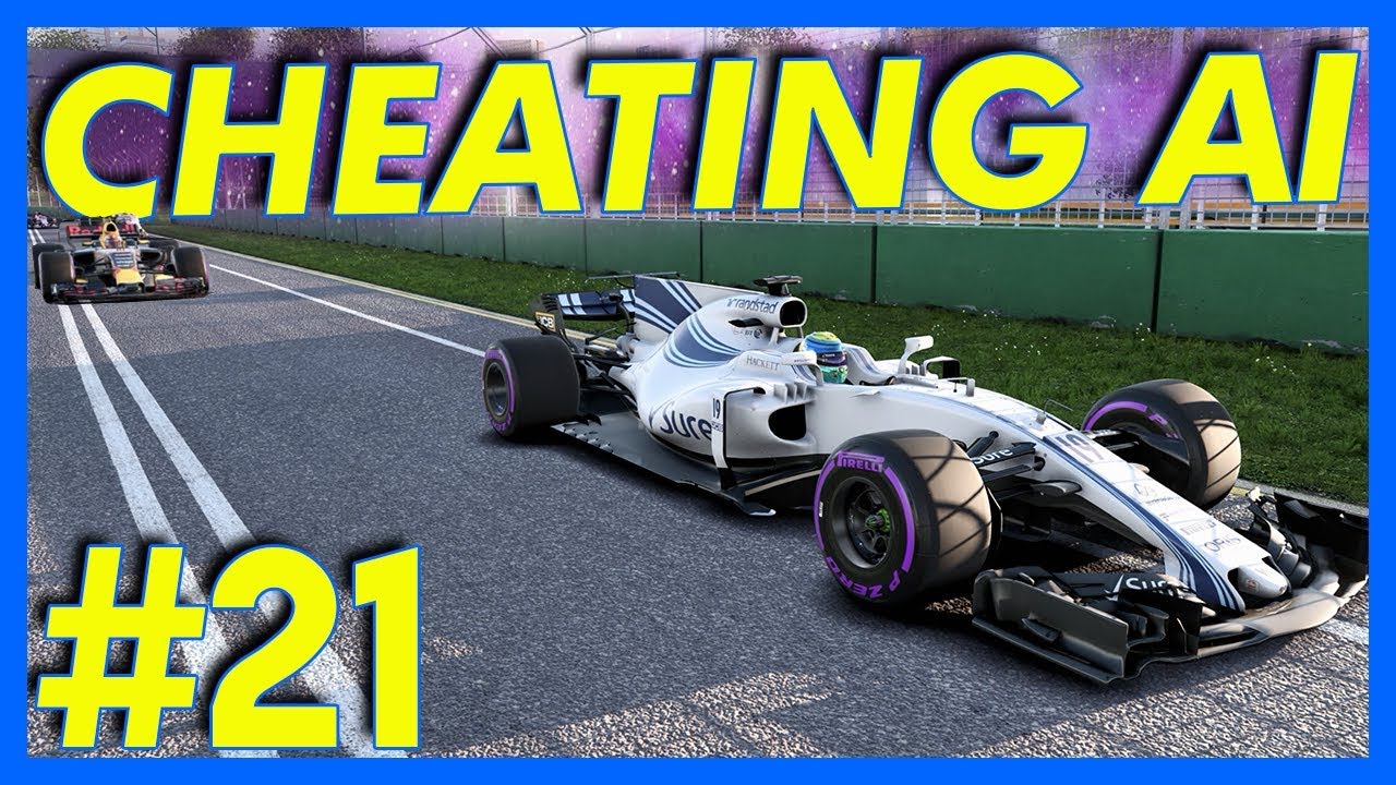 F1 2017 Career Mode Gameplay : CHEATING AI!! (Part 21)