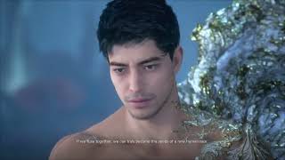 Stellar Blade - Eve finds out Adam is Elder Naytiba, fuses to become one. #stellarblade