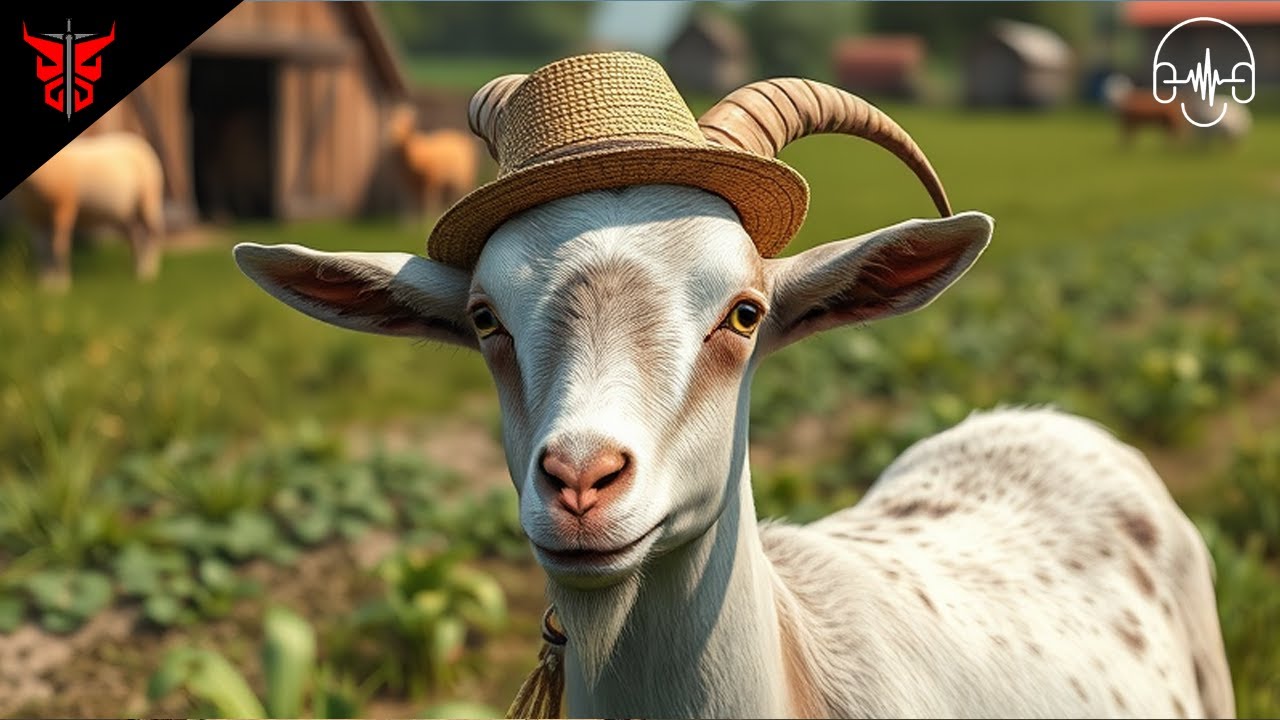 ASMR | Sound From Goat simulator 3 | Ultra Realistic Graphics  RTX 4090