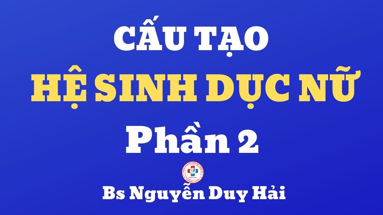 Cấu tạo hệ sinh dục trong của phụ nữ - Structure of the female internal reproductive system
