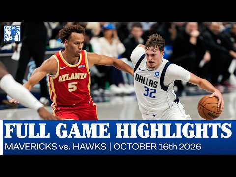 Mavericks Highlights vs. Atlanta Hawks | Preseason | October 16, 2026