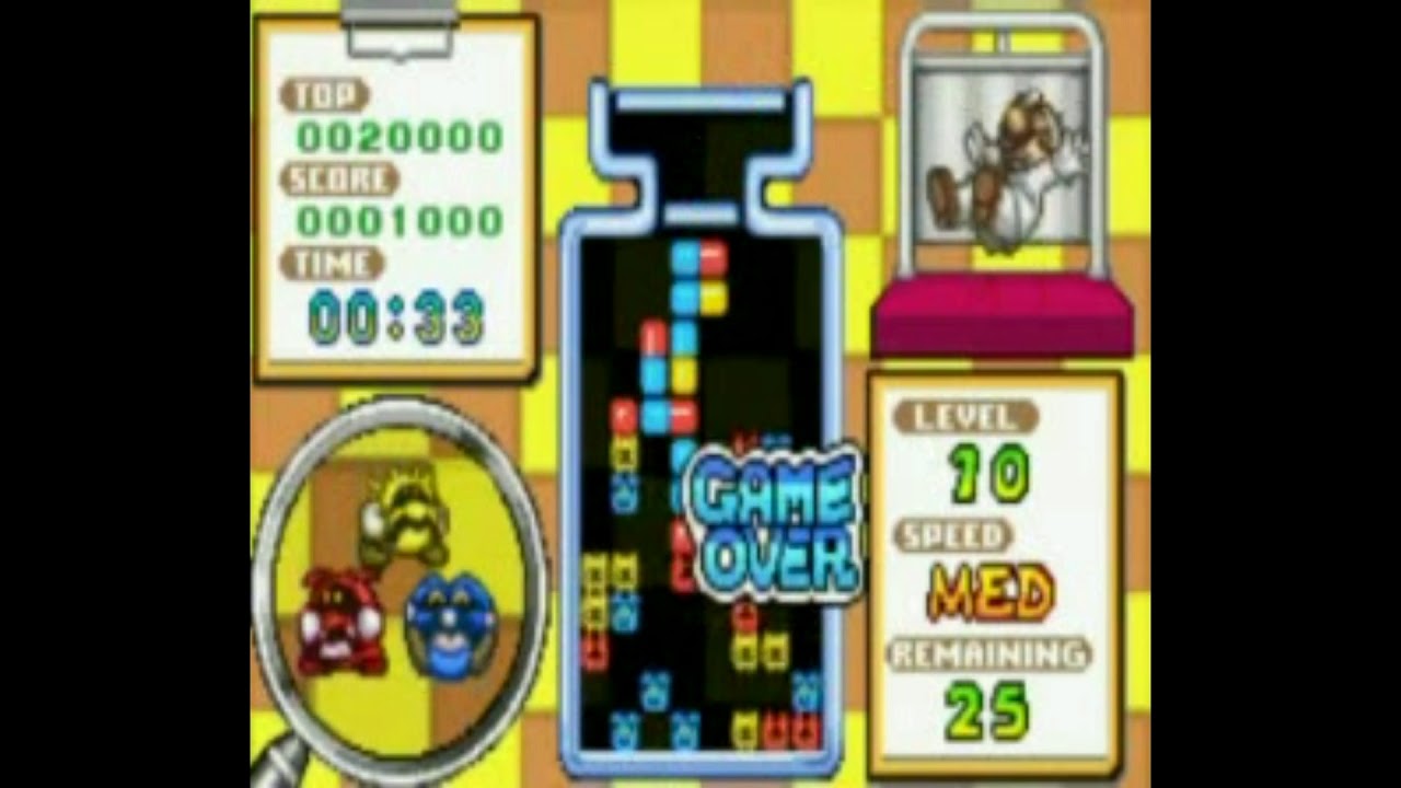 Play Dr Mario & Puzzle League Online (GBA) Gameplay YouTube