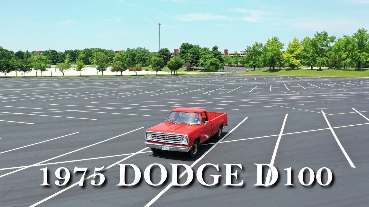 1975 Dodge D100 Truck 318 Mopar