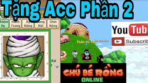 Tặng Acc Ngọc Rồng Online Phần 2 Ai Chưa Có Acc Chơi Cứ Bơi Vào Đây 😃