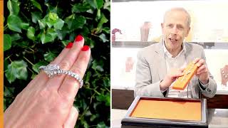 6.85Ct Diamond And Platinum Bracelet - Vintage Circa 1950