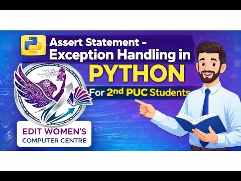 Assert Statement in Python | 2nd PUC Computer Science | Easy Explanation