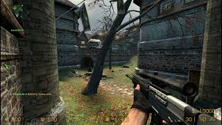 Counter Strike Source Tides Bots #26 Only Sniper Rifles