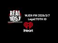 WJDX-FM "Real 105.1" Legal !D 3/7/2026