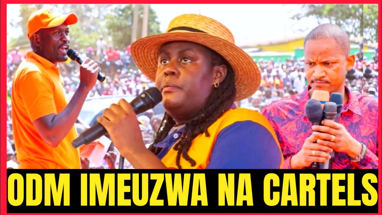 ODM IMEUZWA NA CARTELS!!WINNIE ODINGA SUPPORTERS REVEALED 