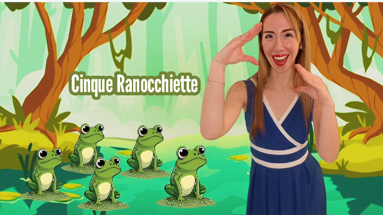 Yada- CINQUE RANOCCHIETTE🐸🐸🎶 (Canzoni Per Bambini) 🎶
