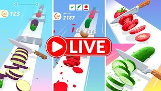 🔴 LIVE: Slice Master Insane Gameplay! #6