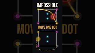 Impossible — until you move one dot