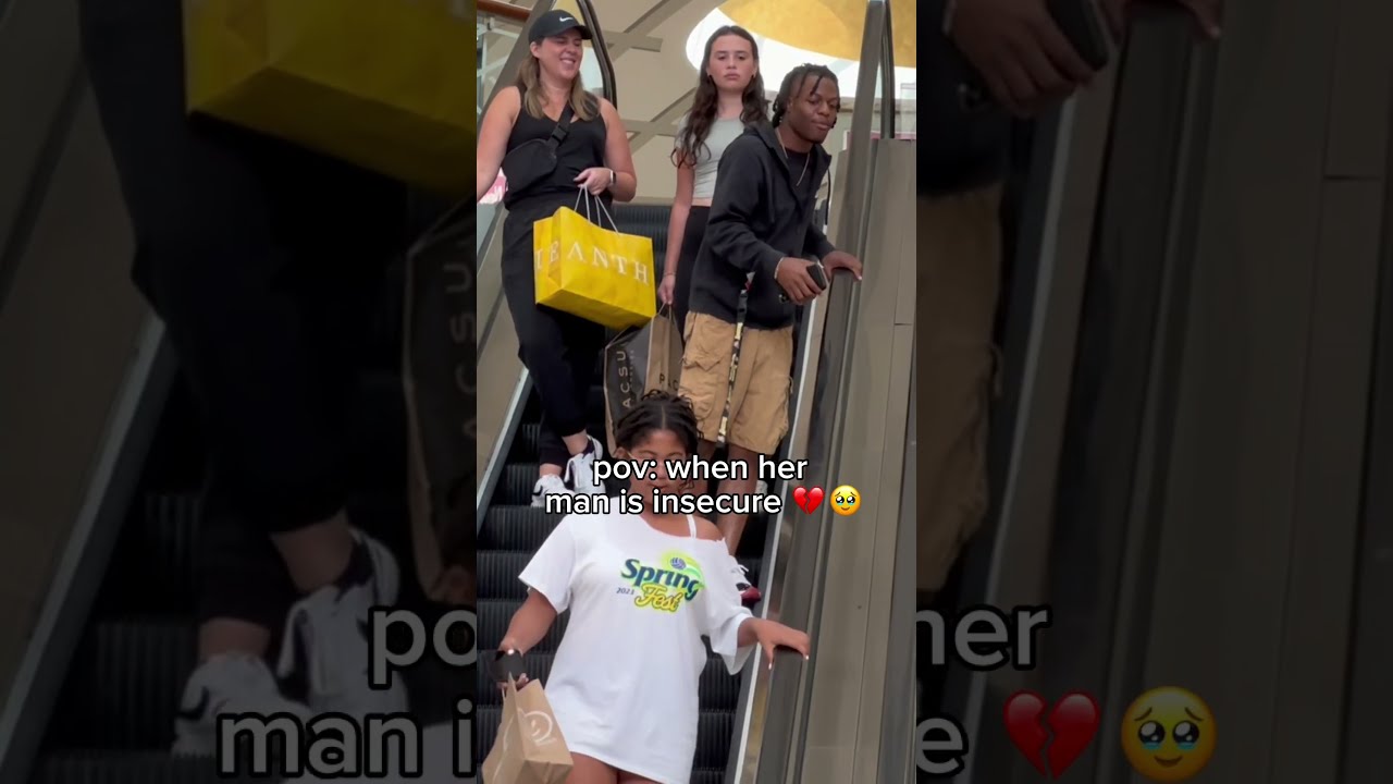 Man Got These Folks Laughing At Me Jimtavis Rizz Shortshorts Rose Escalatorprank