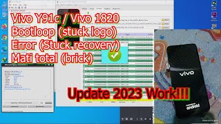 Tutorial Flash Vivo Y91C 1820 Via Sp Flashtool Work