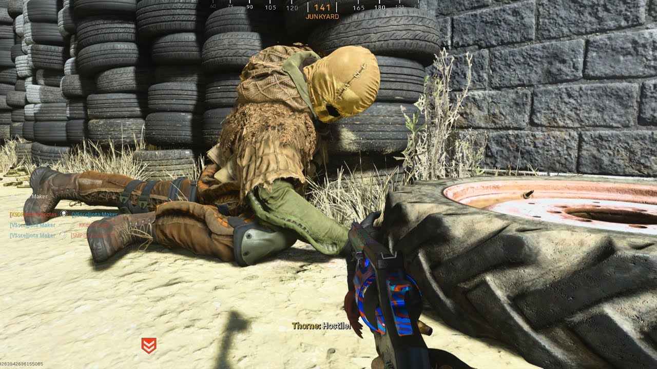 Grinding Obsidian on the  .357 revolver in Modern Warfare