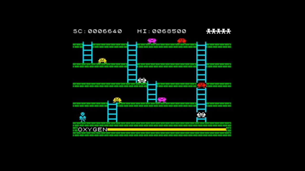 Digger Dan (1983) 128k AY music version Walkthrough + Review, ZX