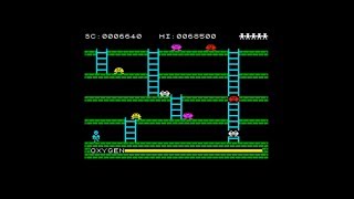 Digger Dan (1983) 128k AY music version Walkthrough + Review, ZX Spectrum screenshot 3