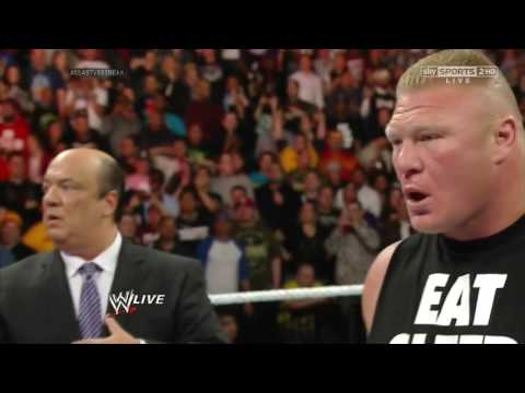 Undertaker Rises From A Coffin To Attack Brock Lesnar Raw ᴴᴰ