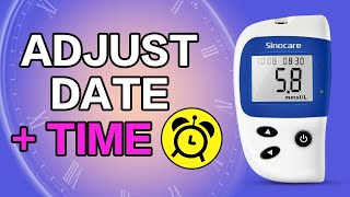 How to change time and date for Safe Accu2?