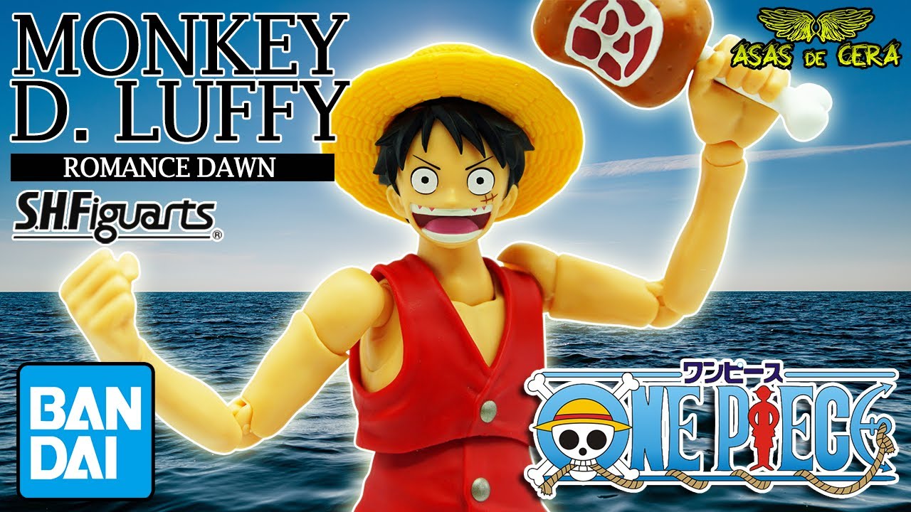 Bandai MONKEY. D. LUFFY - ROMANCE DAWN - S.H.Figuarts Review BR