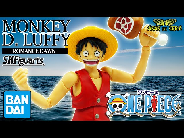 Bandai MONKEY. D. LUFFY - ROMANCE DAWN - S.H.Figuarts Review BR