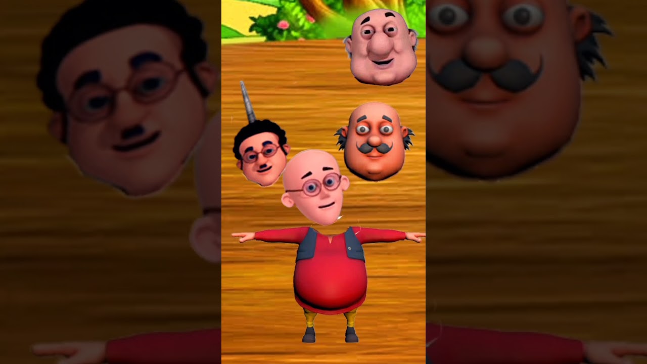 Wrong Head Puzzle | Motu Patlu | Ghasitaram |Dr.Jhatka |Fun Game cage 