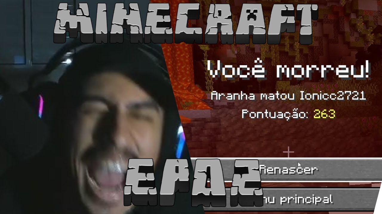 eu to passando FOME! MINECRAFT