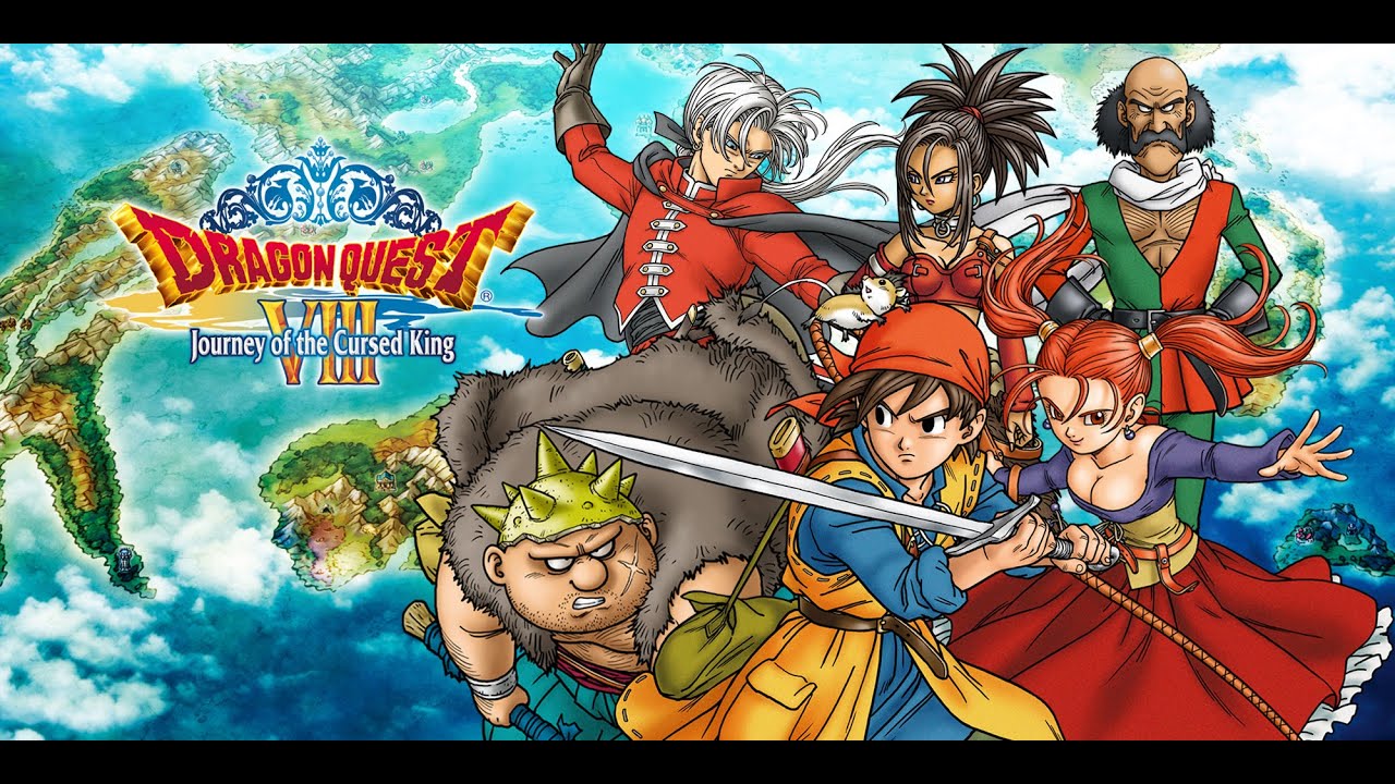 Dragon Quest VIII (PlayStation 2 ) прохождение часть 1 - Начало игры Босс Гейзер и хрустальный шар