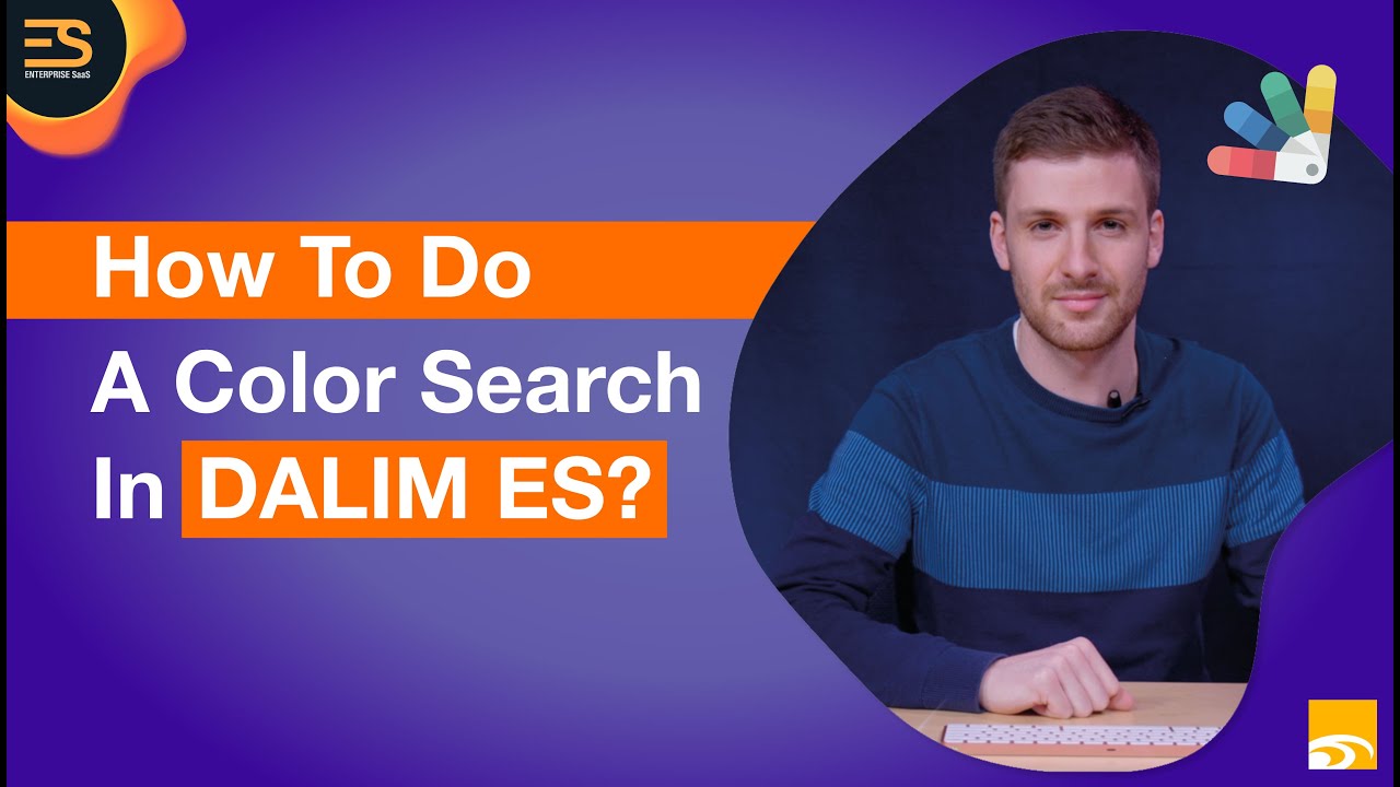 How to do a Color Search in DALIM ES