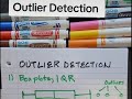 Outlier Detection