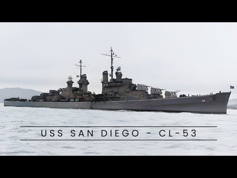USS San Diego CL-53 (Cruiser)