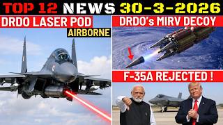 Indian Defence Updates Drdo Laser Pod,F-35 Rejected,Drdo Mirv Decoy,Warship Export,Akula Option