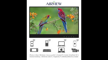Airview wireless touchscreen intro video. Full support any monitor usage wireless touchable!
