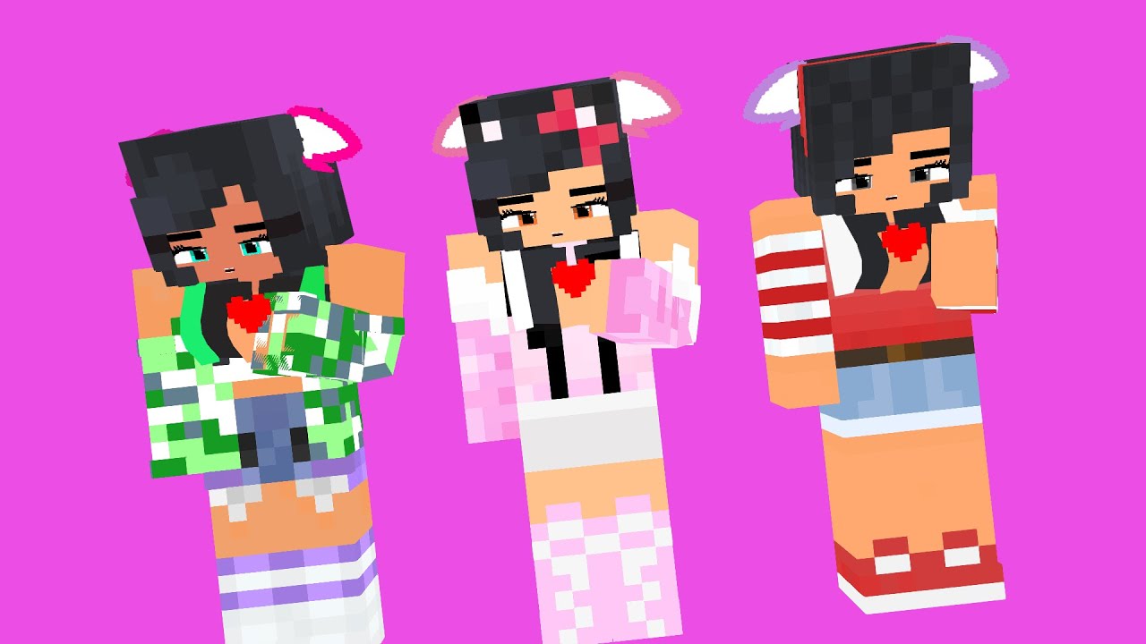 2002 DANCE MEME | SHUFFLE DANCE | MINECRAFT ANIMATION | APHMAU 16 - YouTube