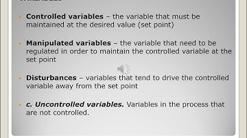INTRODUCTION TO PROCESS CONTROL
