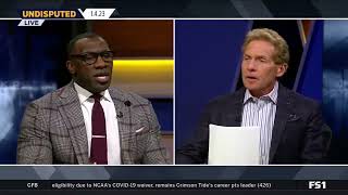 Shannon Sharpe Fed up with Skip Bayless - Undisputed