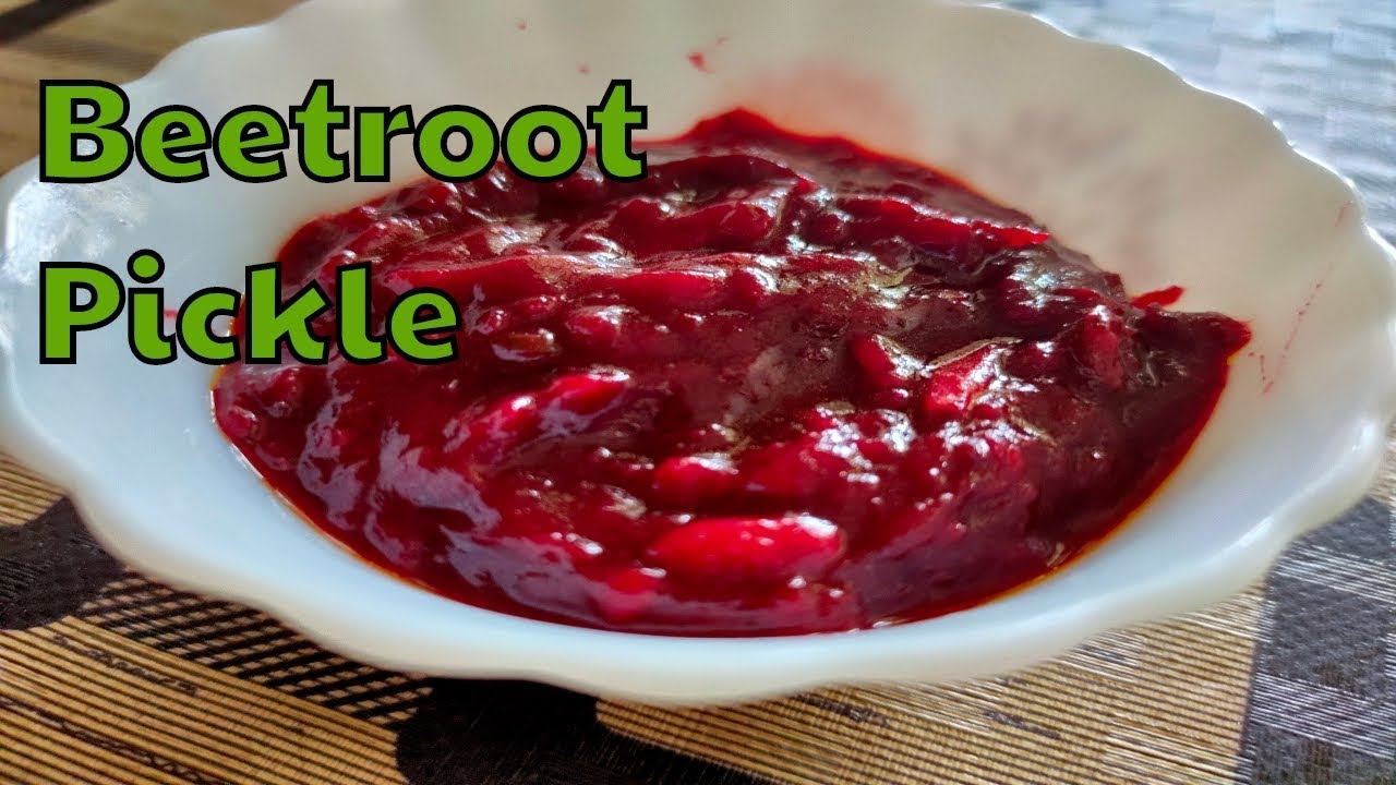 Beetroot Pickle Recipe Easy &Tasty Biriyani Pickle with Beetroot